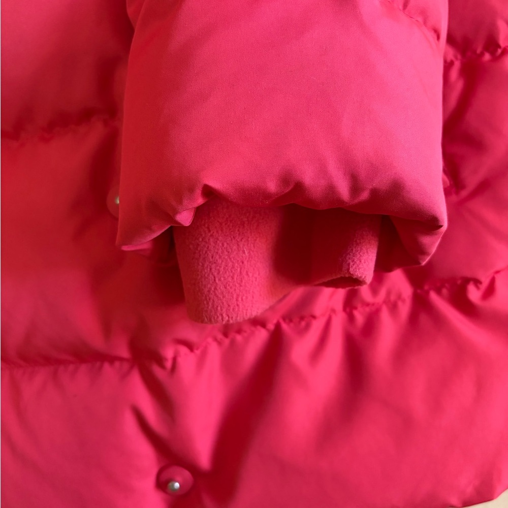 J. Jill Cherry Red Puffer Jacket - Picture 5 of 6